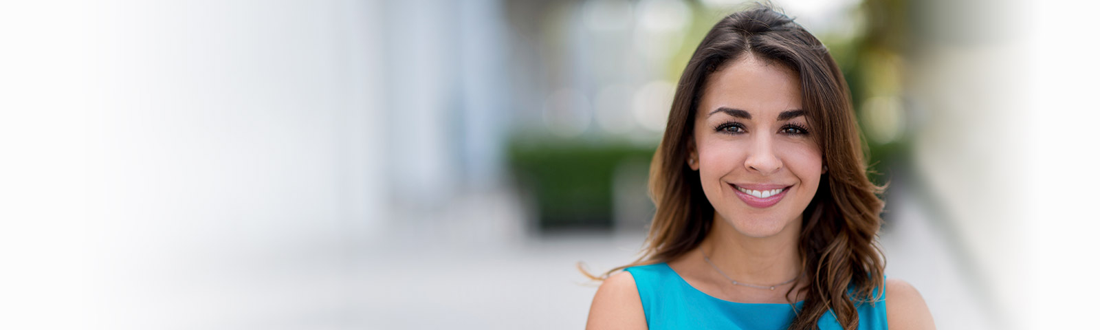 smiling latino woman