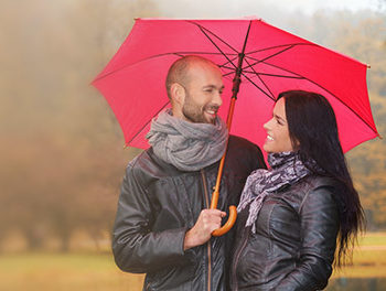 Couple in a cozy stage of dating